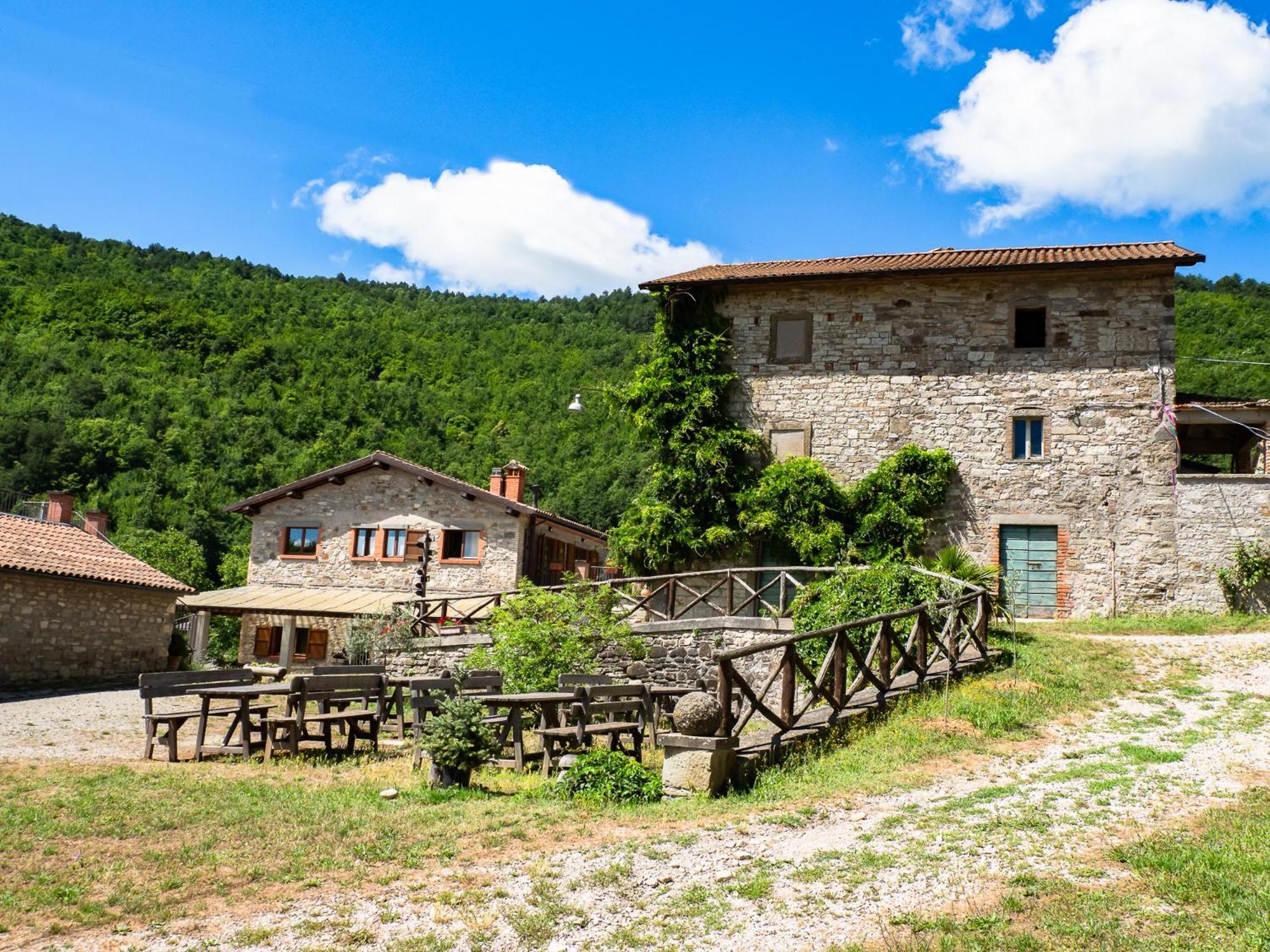 Agriturismo Villaggio Eden Pieve Santo Stefano Exteriör bild