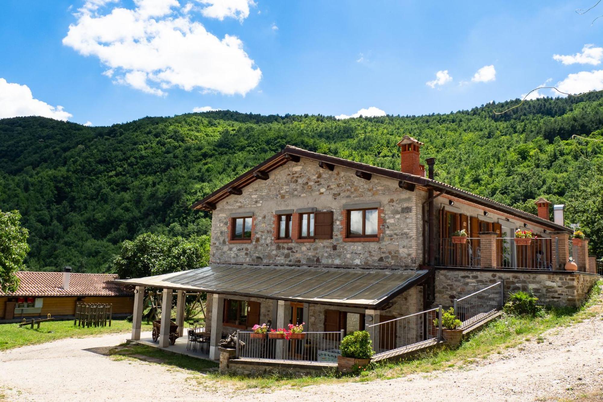 Agriturismo Villaggio Eden Pieve Santo Stefano Exteriör bild