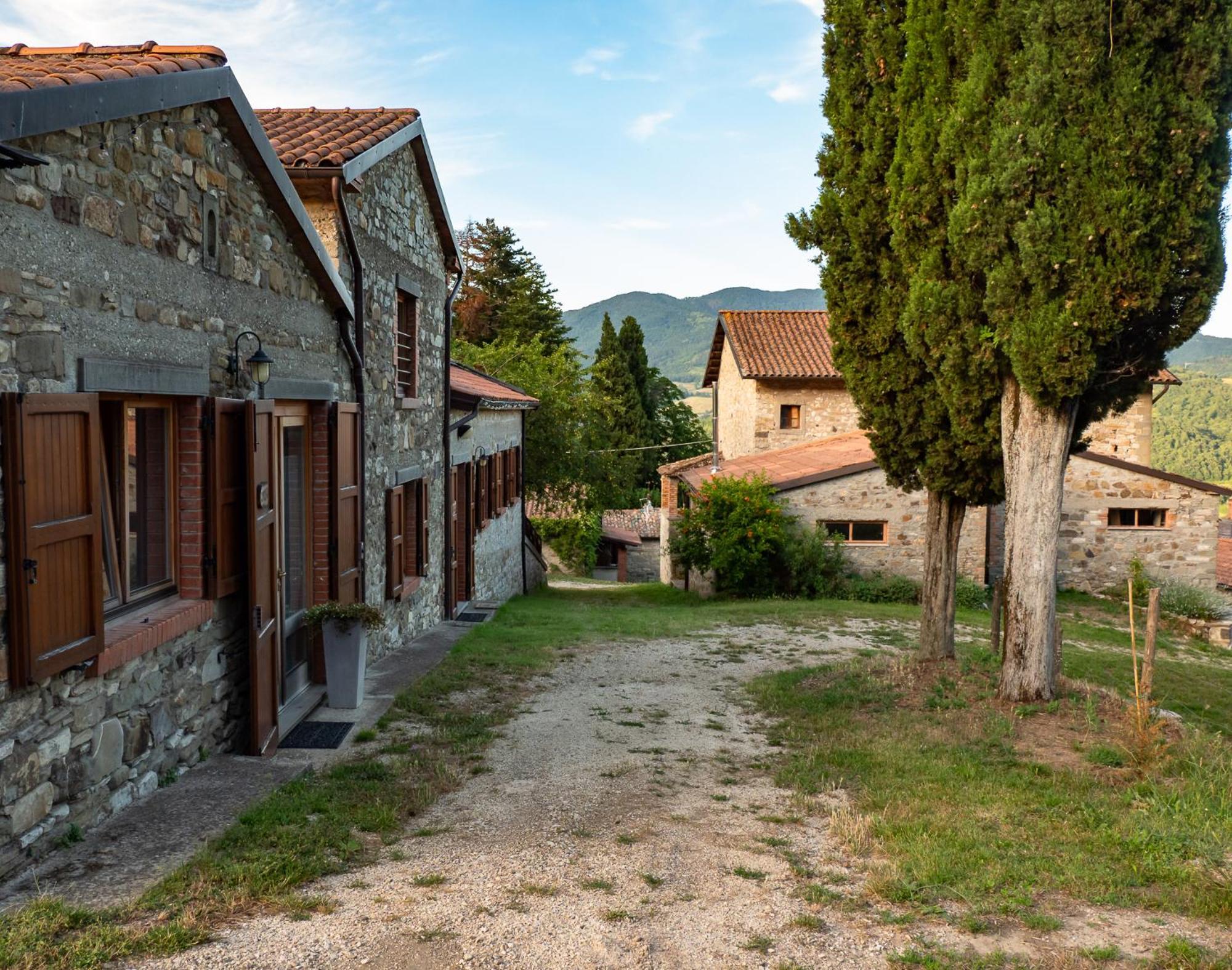Agriturismo Villaggio Eden Pieve Santo Stefano Exteriör bild