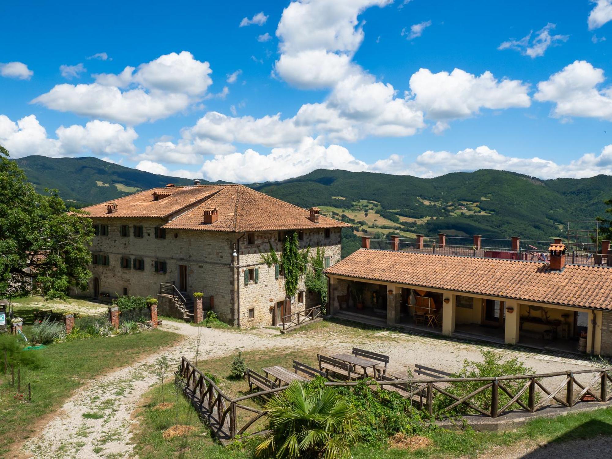 Agriturismo Villaggio Eden Pieve Santo Stefano Exteriör bild